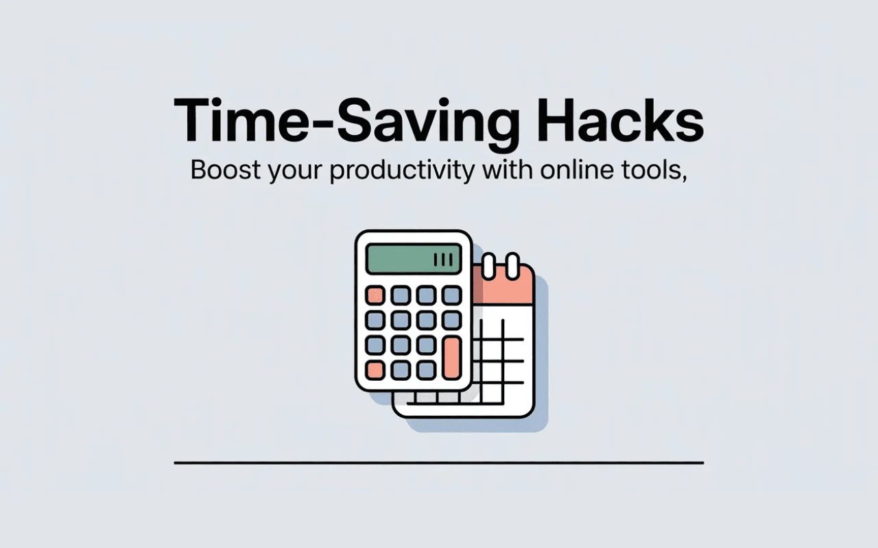 Time Saving Hacks With Online Web Tools